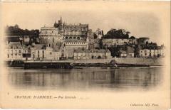 Amboise le chateau vue generale à Amboise