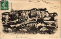 Rochecorbon les ruines à Rochecorbon