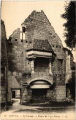 Chinon le chateau à Chinon