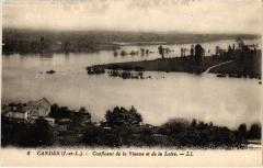 Candes confluent de la Vienne et de la Loire