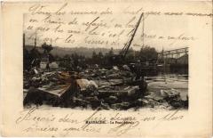 Marbache le Pont detruit à Marbache