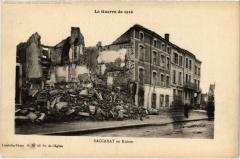 Baccarat en ruines à Baccarat