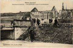 Courbesseaux apres la bombardement à Courbesseaux