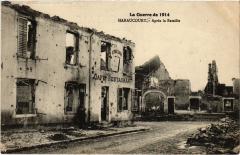 Haraucourt Apres la bataille à Haraucourt
