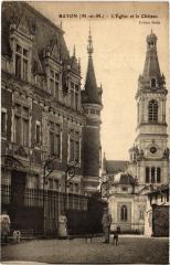 Bayon Eglise et le chateau à Bayon