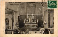 Allain interieur de l'eglise à Allain