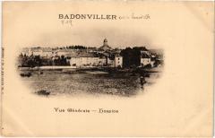 Badonviller vue generale Hospice à Badonviller