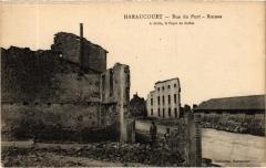 Haraucourt Rue du Port à Haraucourt