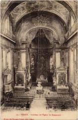Nancy interieur de l'eglise à Nancy