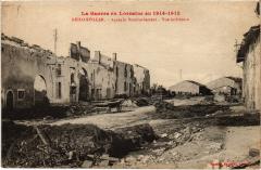 Rehainviller apres le bombardement à Rehainviller