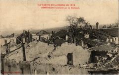 Gerbeviller bombarde par les allemande