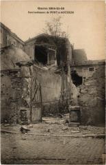 Pont a Mousson bombardement à Mousson