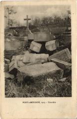 Pont a Mousson Cimetiere à Mousson