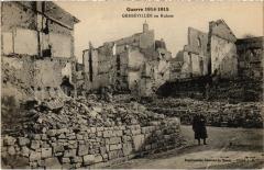 Gerbeviller en ruines -
													54 Meurthe et Moselle
												