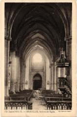 Gerbeviller interieur de l'eglise