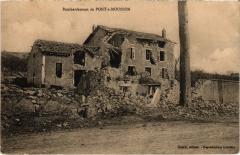 Pont a Mousson bombardement à Mousson