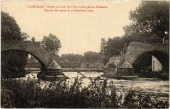 Luneville aspect du Pont de Viller