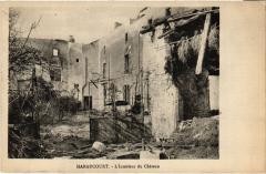 Haraucourt interieur du chateau à Haraucourt