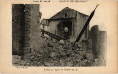 Hageville Ruines de l'eglise