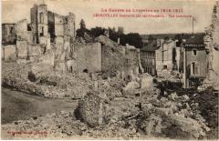 Gerbeviller bombarde par les allemande