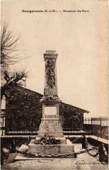 Domgermain Monument des Morts à Domgermain
