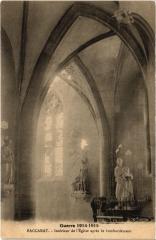 Baccarat interieur de l'eglise à Baccarat
