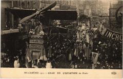 Paris Mi-Careme 1912 - Char de l'Aviation du Matin