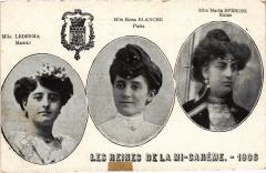 Paris Mi-Careme 1906 - Les Reines