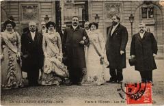Paris Mi-Careme 1909 - Visite a L'Elysée - Les Reines