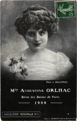 Paris Mi-Careme 1909 - A. ORLHAC, Reine des Reines