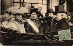 Paris Mi-Careme 1906 - Arrivée á la Gare de Lyon