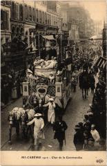 Paris Mi-Careme 1912 - Char de la Gourmandise