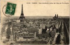 Paris Vue Générale, prise de l'Arc de Tripomphe