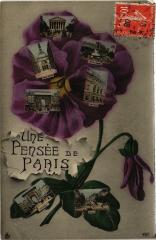 Une pensée de Paris -
													75 Paris
												