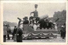 Paris Mi-Careme 1912 - Le Char des Invalides