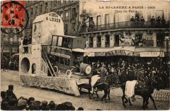Paris Mi-Careme 1909 - Char de Paris
