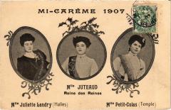 Paris Mi-Careme 1907 - La Reine des Reines et les Reines