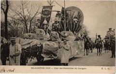 Paris Mi-Careme 1906 - Char des Matelottes de Gourgain