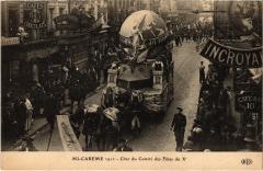 Paris Mi-Careme 1912 - Char du Comité des Fetes du Xe