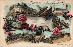 Souvenir de Paris - Les Gares