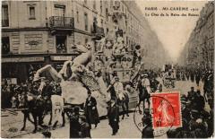 Paris Mi-Careme 1910 - Le Char de la Reine des Reines