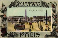 Souvenir de Paris 8e - Place de la Concorde à Paris 8e