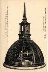 Paris 3e Cnam - Charpente du Dome à Paris 3e