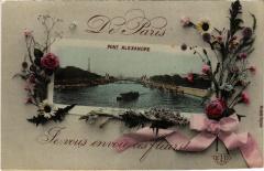 Je vous envoie ces fleurs! de Paris 7e - Pont Alexandre à Paris 7e