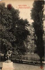 Carte postale ancienne Buttes Chaumont - Au bord du Lac
                                                                     à Paris 19e
                                