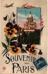 Souvenir de Paris 18e - Le Sacré Coeur -
																					75018 Paris 18e
																			