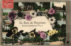 Du Bois de Vincennes Je vous envoie ces Fleurs à Paris 12e