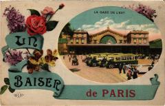 Un Baiser de Paris 10e - Gare de l'Est à Paris 10e