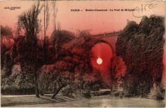 Buttes-Chaumont - Le Pont de Briques à Paris 19e