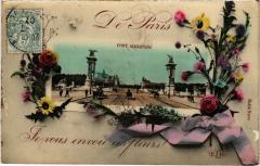 Je vous envoie ces fleurs de Paris 7e - Pont Alexandre à Paris 7e